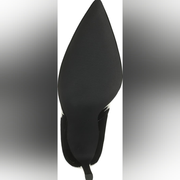 Stuart Weitzman Leigh 95 Pointed Toe Pump (Women) US 7.5 EU 38 Black - Picture 9 of 9